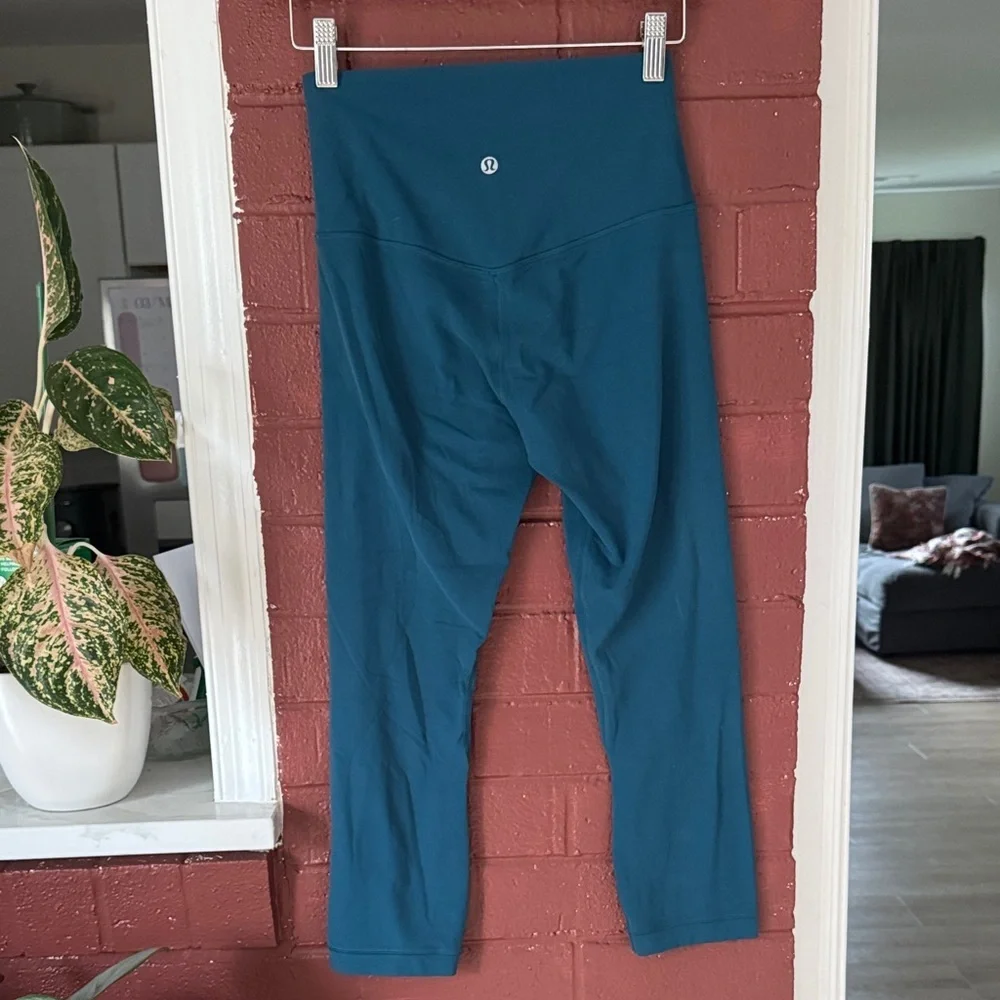 lululemon Align High-Rise Crop 21” Leggings Teal